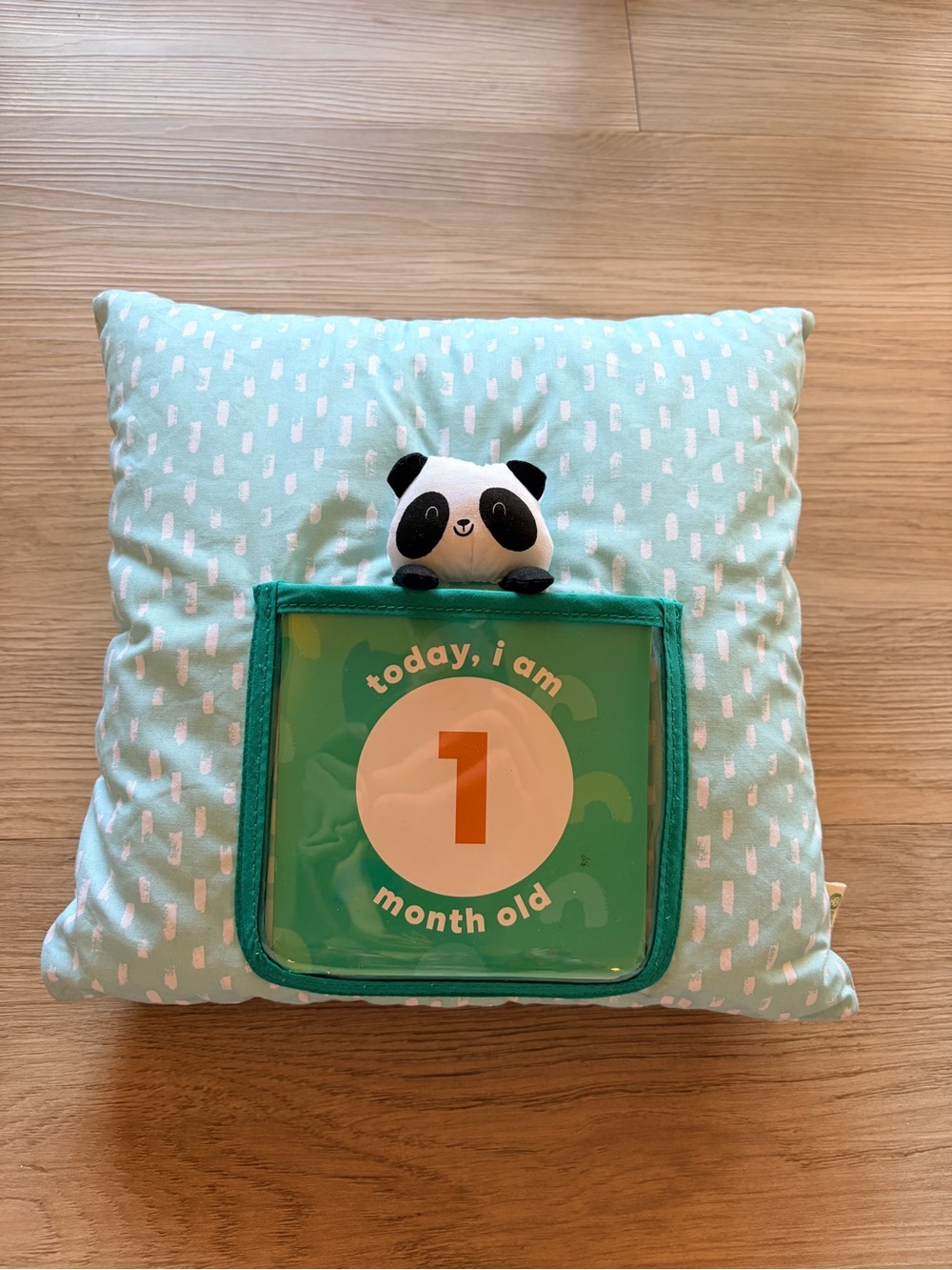 Baby Monthly Milestone Pillow & Cards 1-12 Month